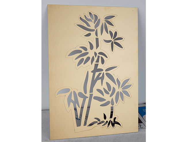激光切割門(mén)花窗花-竹